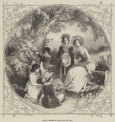 Maying 作： Myles Birket Foster